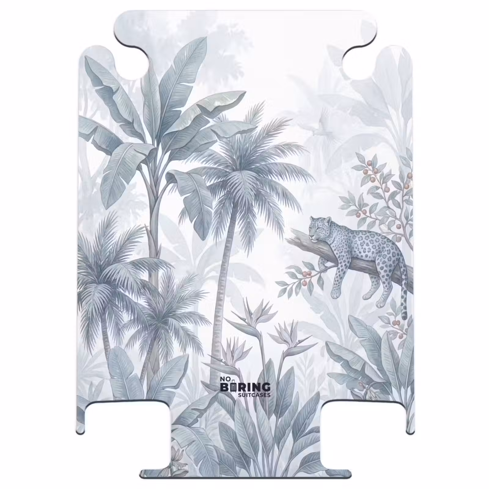 CaseSwap™ - Katze – Tropischer Wald – Modern – Grau — 1