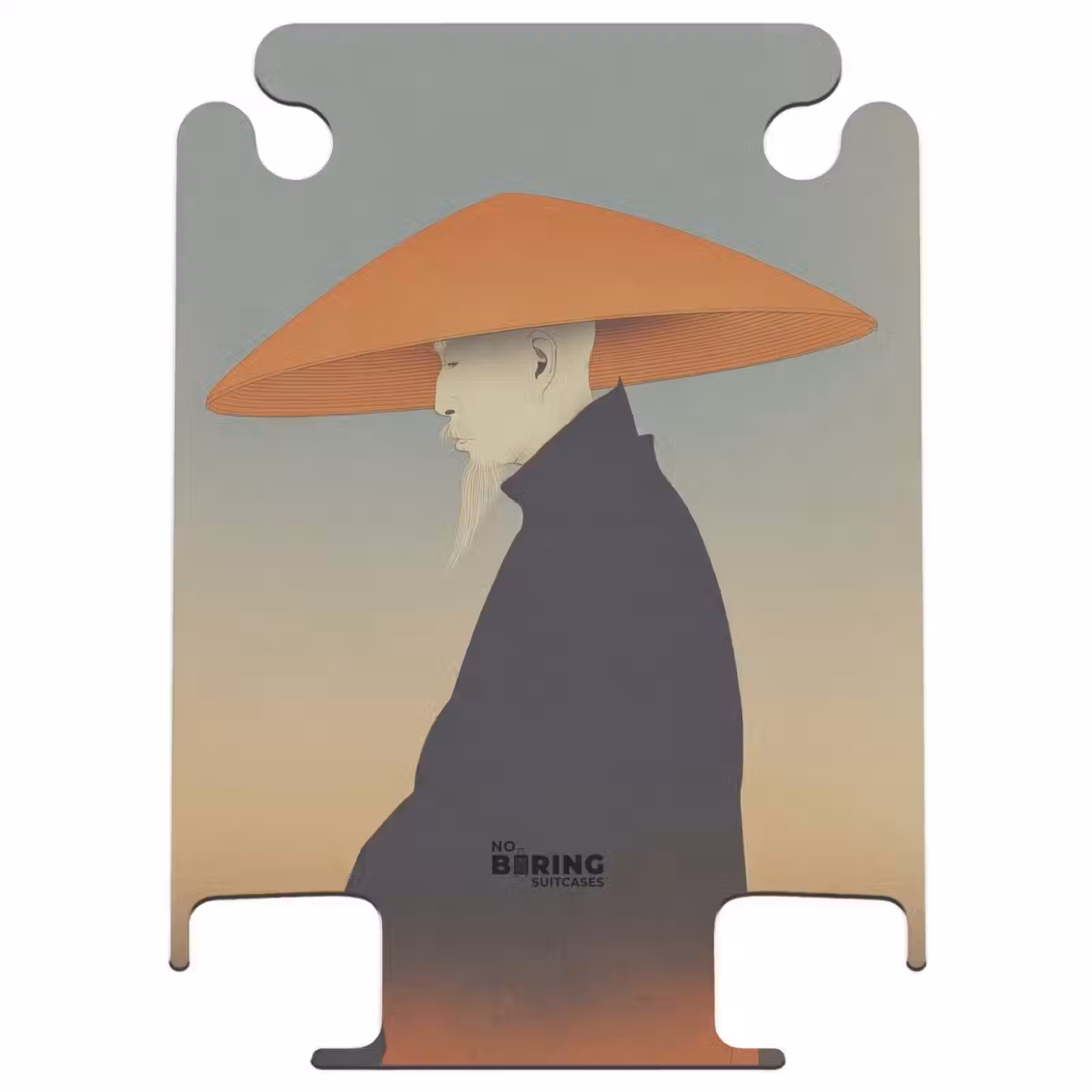 CaseSwap™ - Minimalistisch – Silhouette – Orange — 1