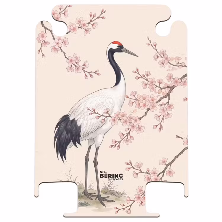 CaseSwap™ - Asiatisch – Kranich – Beige — 1