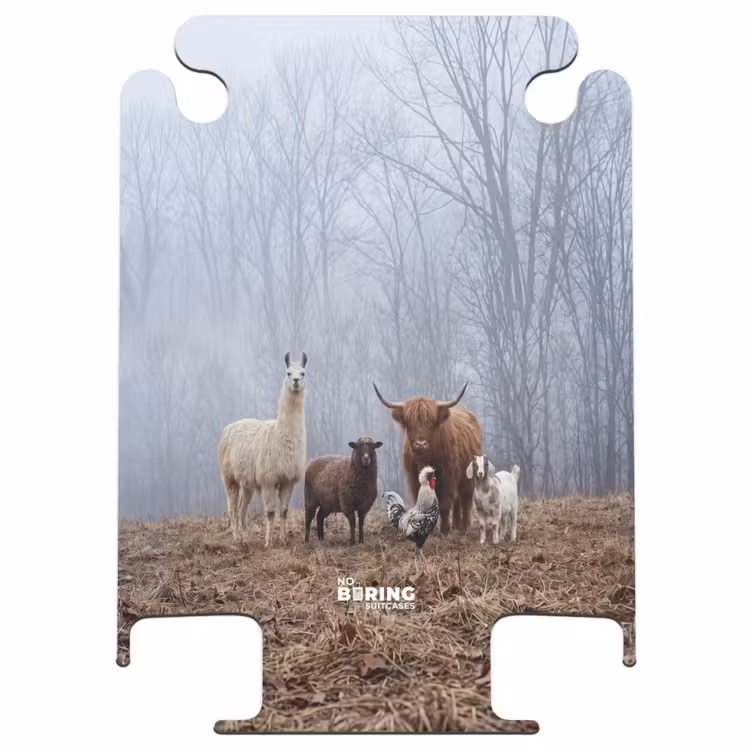 CaseSwap™ - Bauernhoftiere – Gruppe – Nebel – Natur – Rustikal — 1