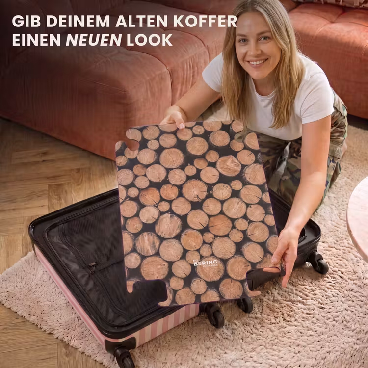 CaseSwap - Holzscheite – Textur – Muster – Braun – Rustikal — 3
