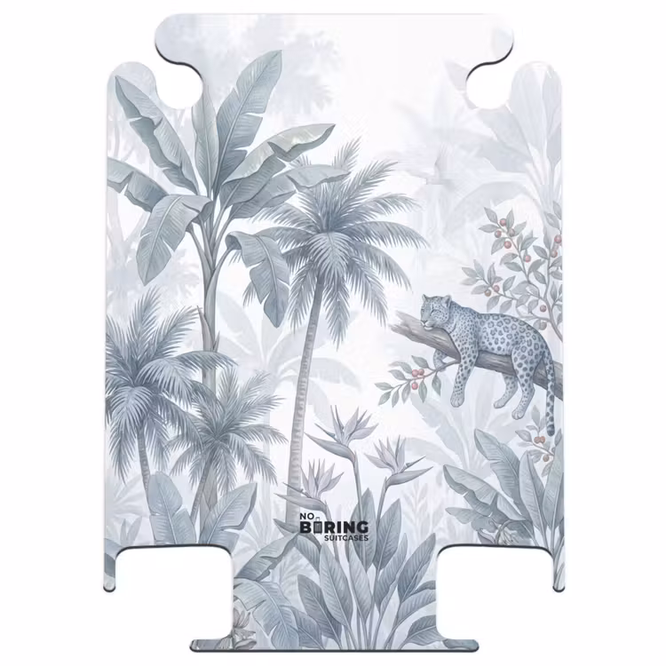 CaseSwap™ - Katze – Tropischer Wald – Modern – Grau — 1