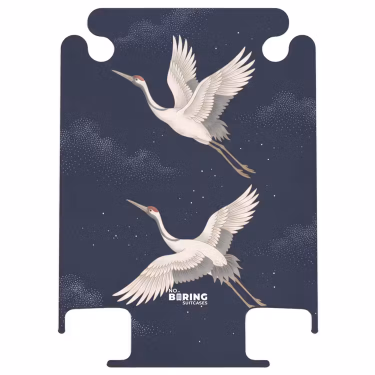 CaseSwap - Kraniche – Nachthimmel – Blau — 1