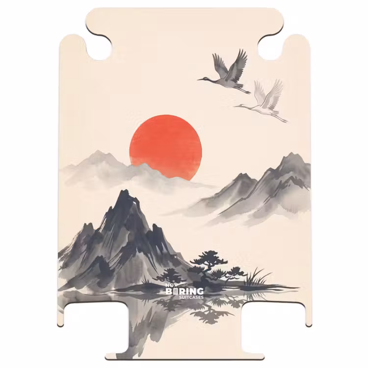 CaseSwap™ - Orientalisch – Kraniche – Landschaft — 1
