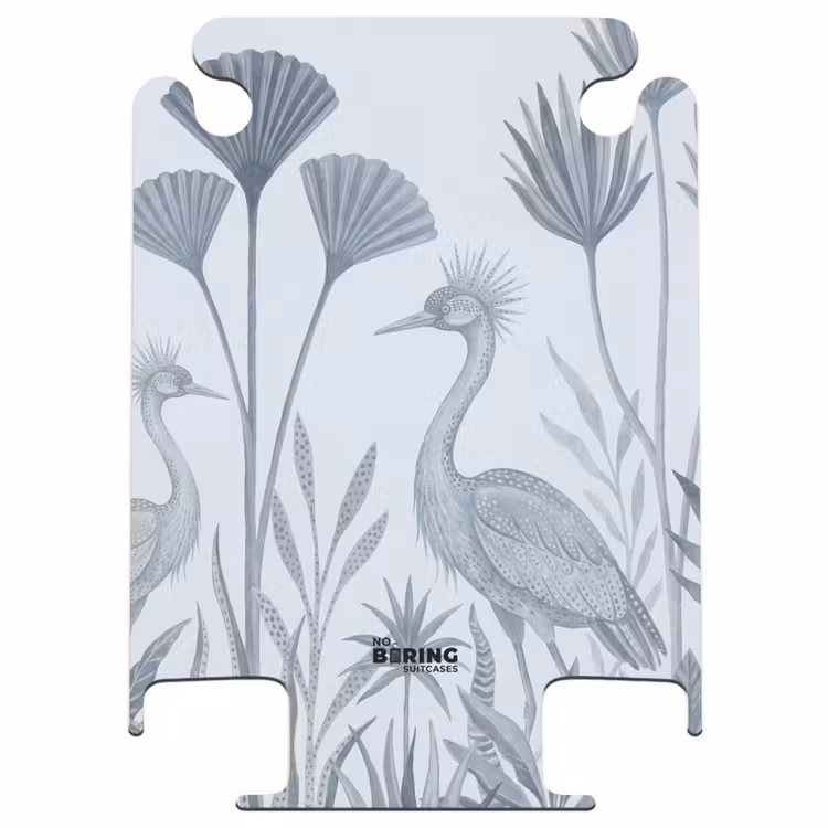 CaseSwap™ - Vogel – Tropisch – Illustration – Blaugrau – Natur — 1