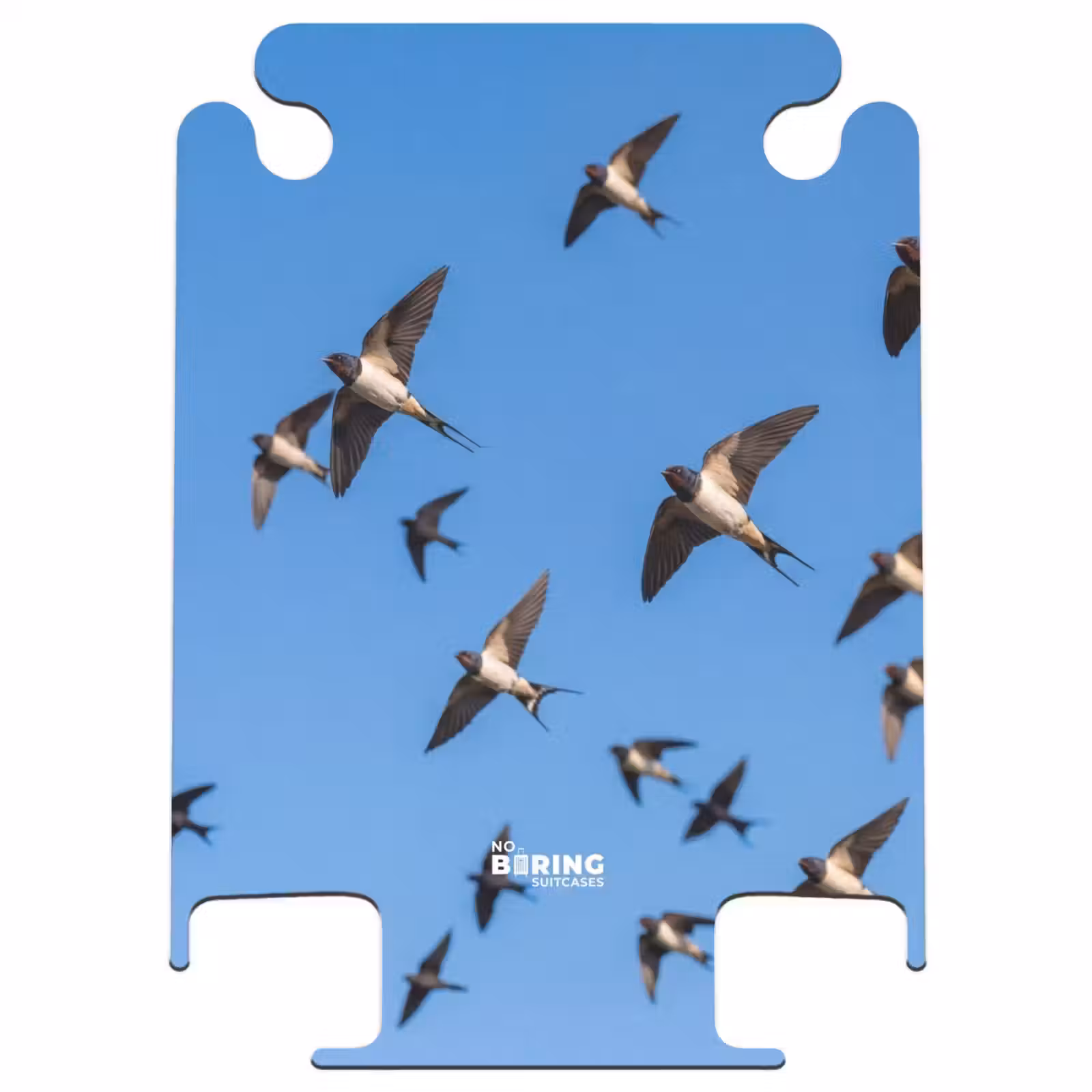 CaseSwap - Schwalben – Fliegen – Blau — 1