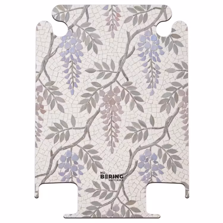 CaseSwap™ - Blumen – Mosaik – Natur – Muster – Lila — 1