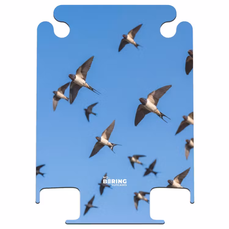 CaseSwap - Schwalben – Fliegen – Blau — 1