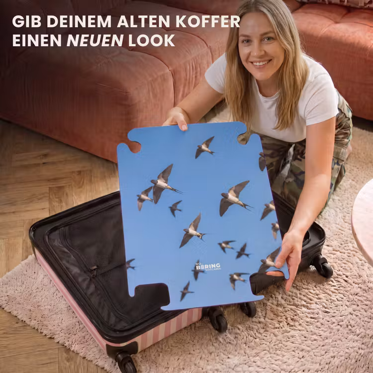 CaseSwap - Schwalben – Fliegen – Blau — 3