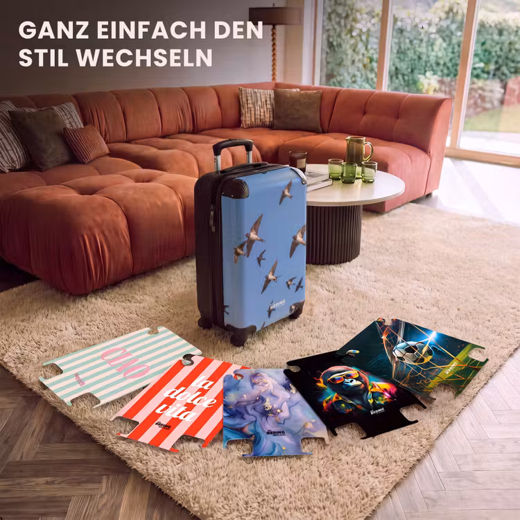 CaseSwap - Schwalben – Fliegen – Blau — 5