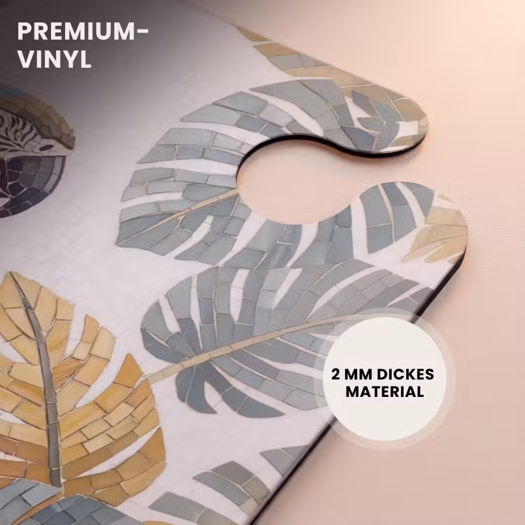CaseSwap - Vogel – Ast – Natur – Mosaik – Blau — 6
