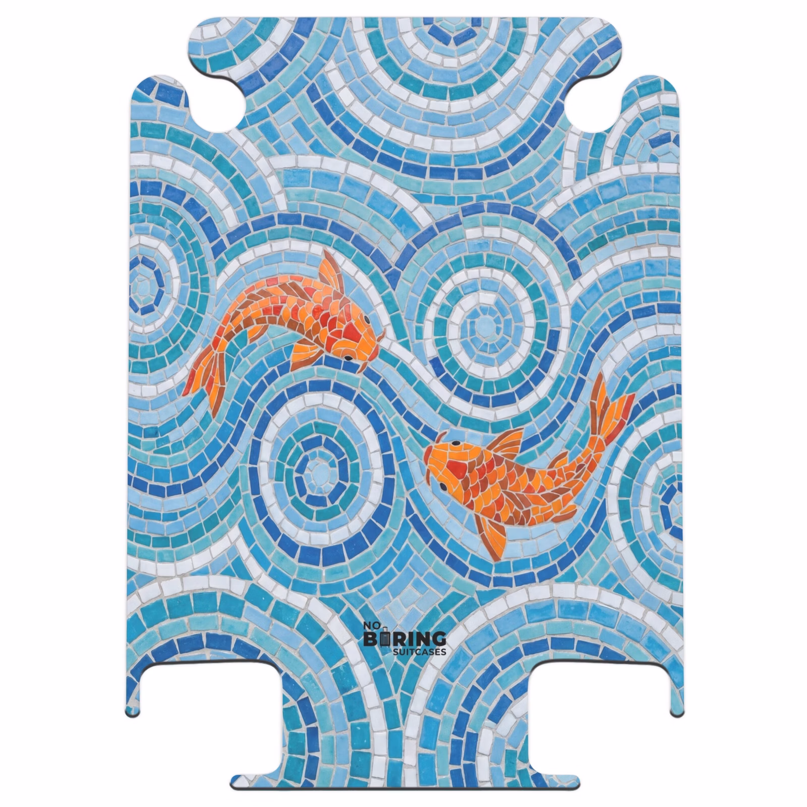 CaseSwap™ - Fisch – Mosaik – Wasser – Dekorativ – Blau — 1