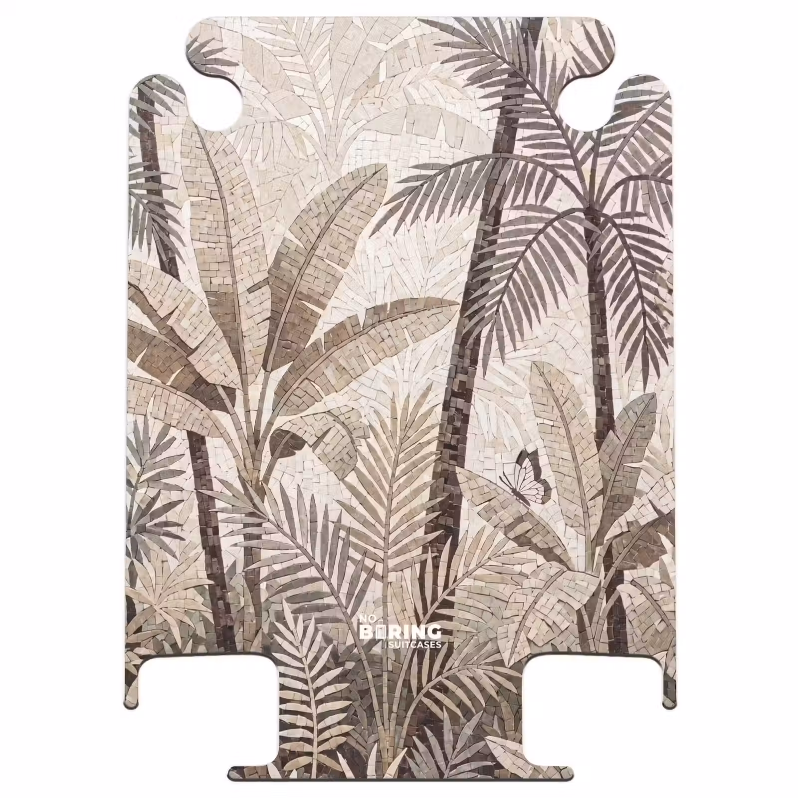 CaseSwap™ - Natur – Blätter – Landschaft – Mosaik – Beige — 1