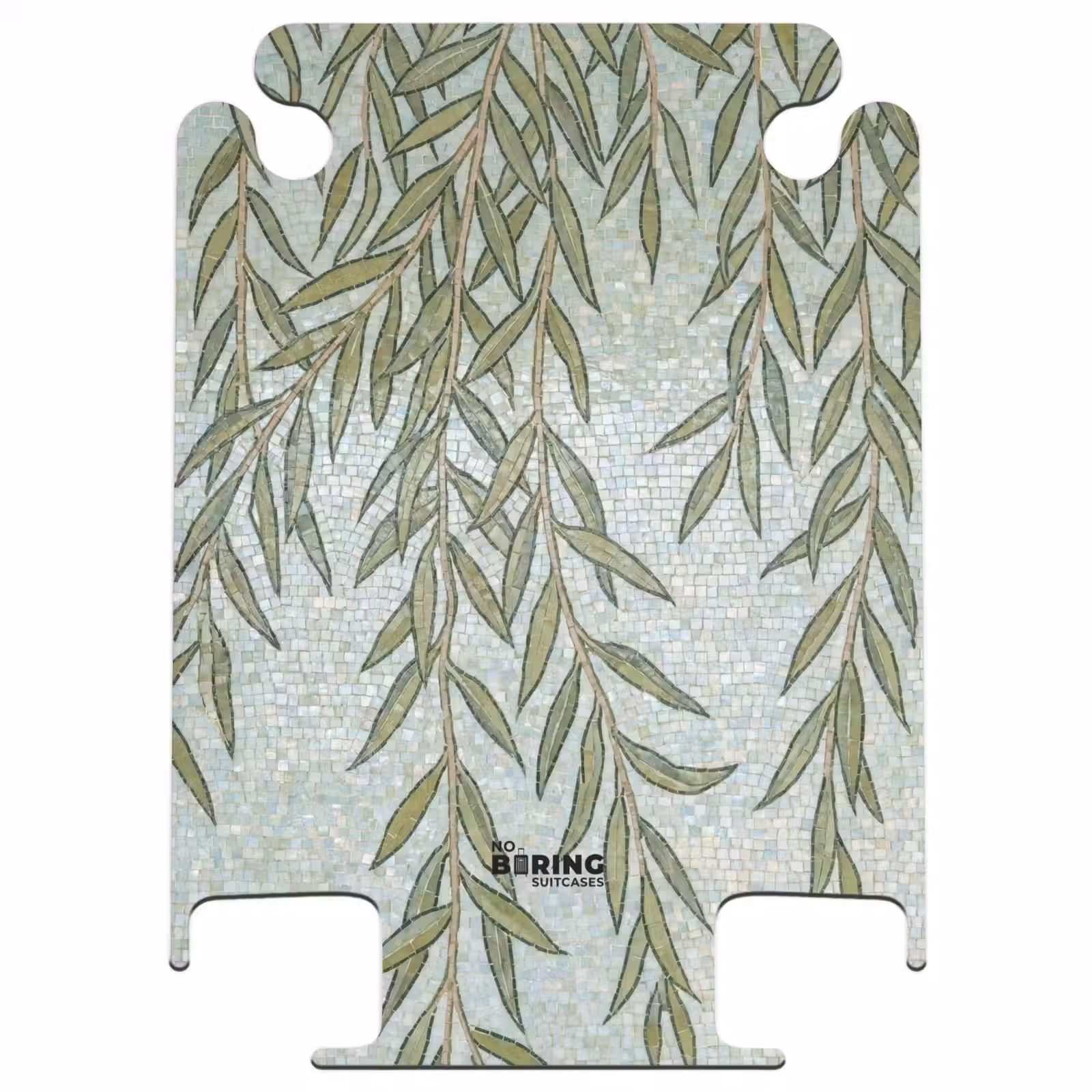 CaseSwap™ - Pflanzen – Mosaik – Muster – Grün – Blau — 1