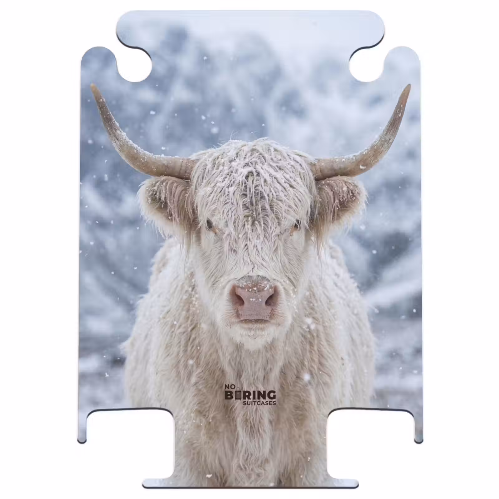 CaseSwap - Schottischer Hochlandrind – Schnee – Berge – Winter — 1