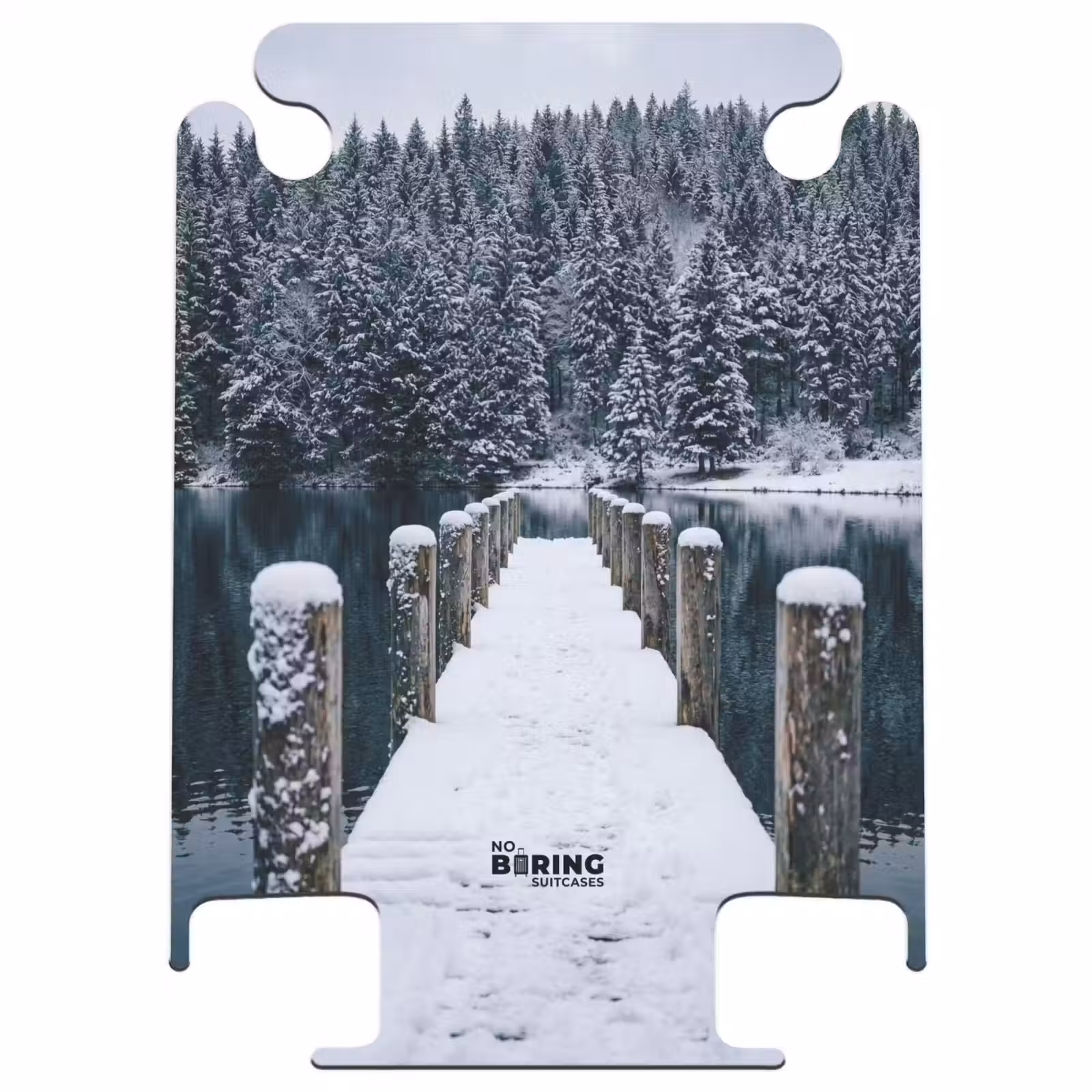 CaseSwap™ - Steg – See – Schnee – Berge – Beruhigend — 1