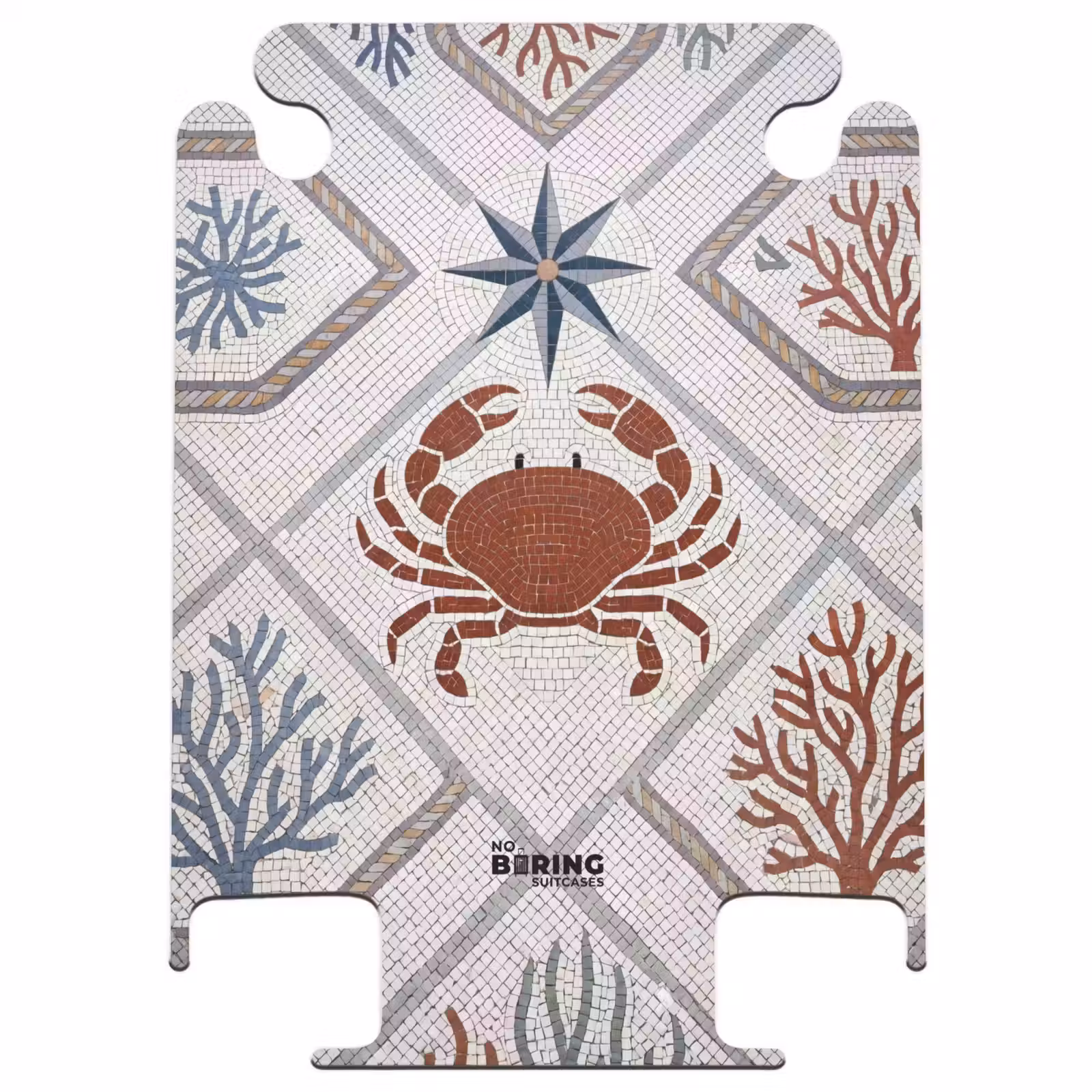 CaseSwap - Tier – Mosaik – Meer – Klassisch – Braun — 1