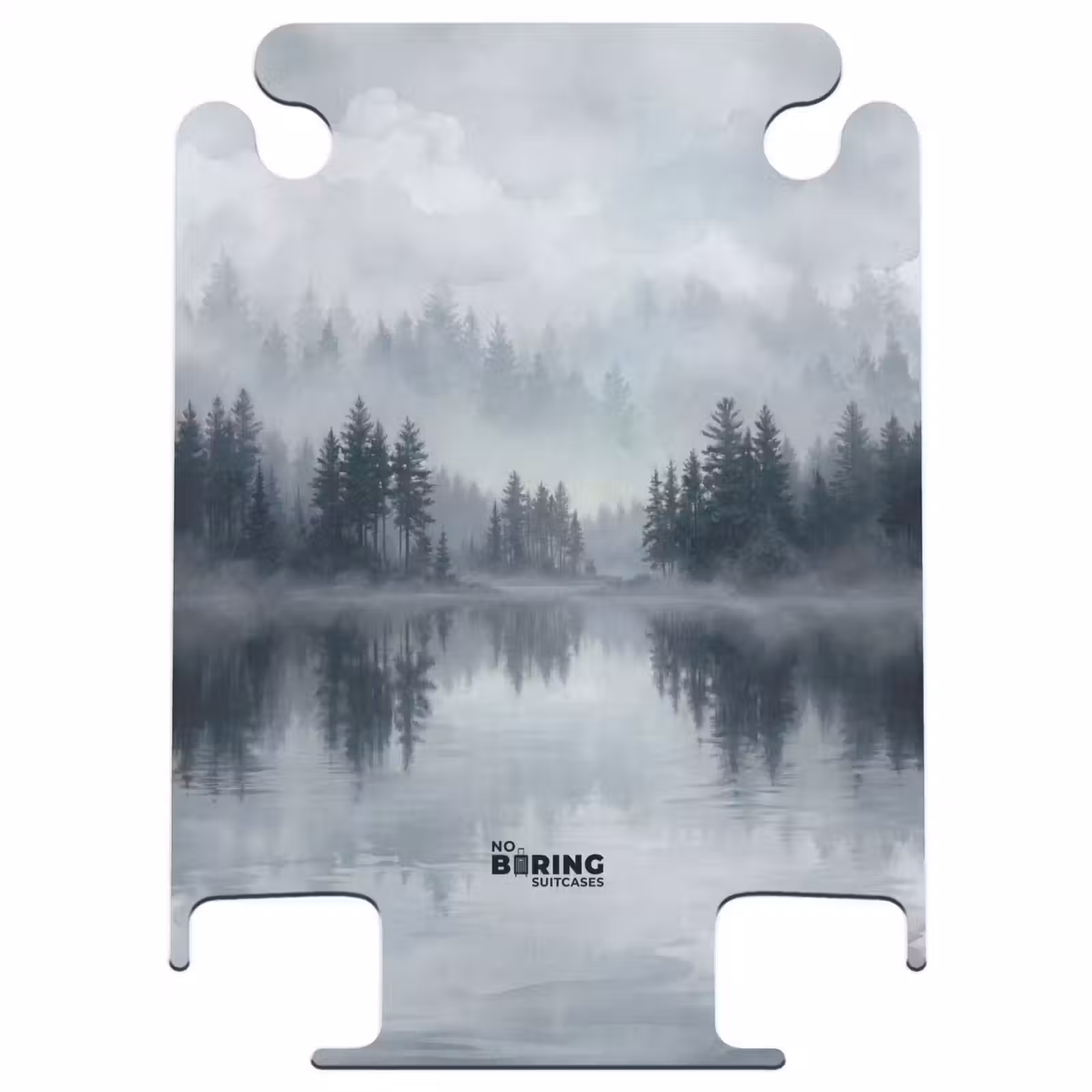 CaseSwap™ - Wald – See – Nebel – Natur – Grau — 1