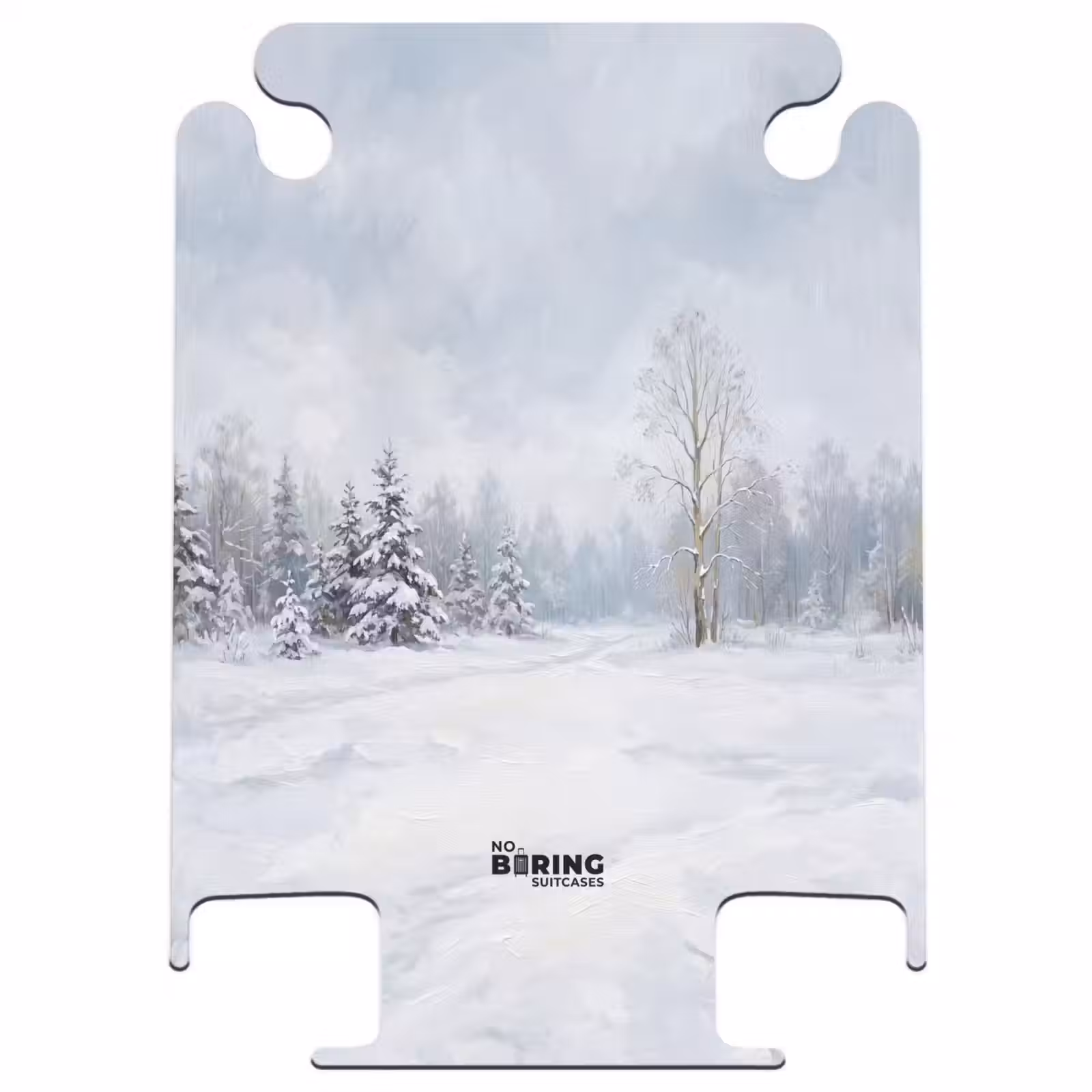 CaseSwap™ - Waldweg – Kiefern – Schnee – Winter – Beruhigend — 1