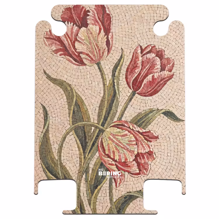 CaseSwap - Blumen – Mosaik – Rot – Grün – Kunst — 1