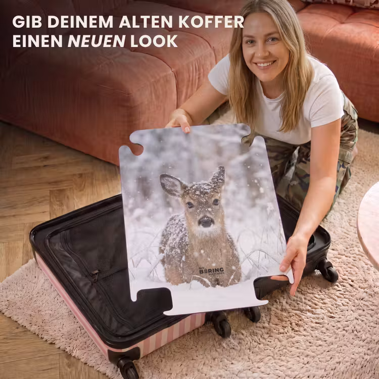 CaseSwap - Hirsch – Schnee – Wald – Tiere – Rührend — 3