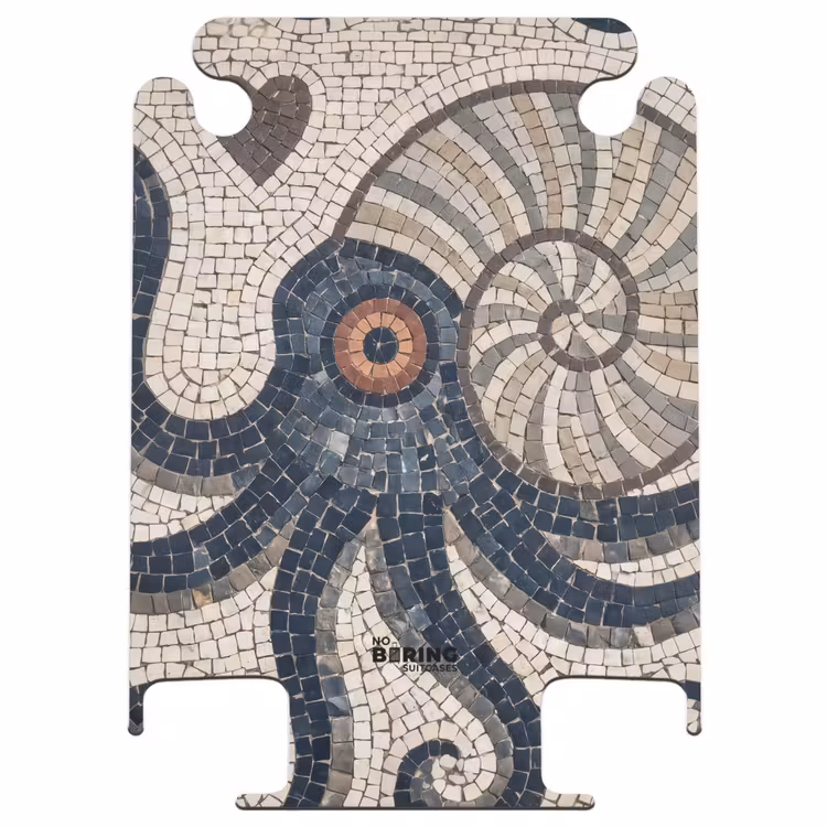 CaseSwap™ - Meeresleben – Mosaik – Kunst – Vintage – Beige — 1