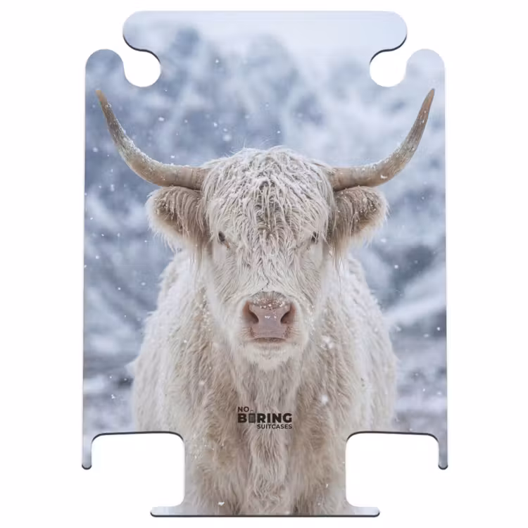 CaseSwap - Schottischer Hochlandrind – Schnee – Berge – Winter — 1