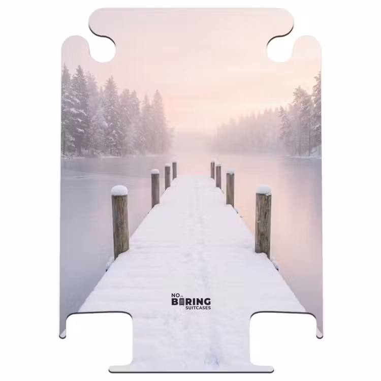 CaseSwap™ - Steg – See – Nebel – Winter – Gelassenheit — 1