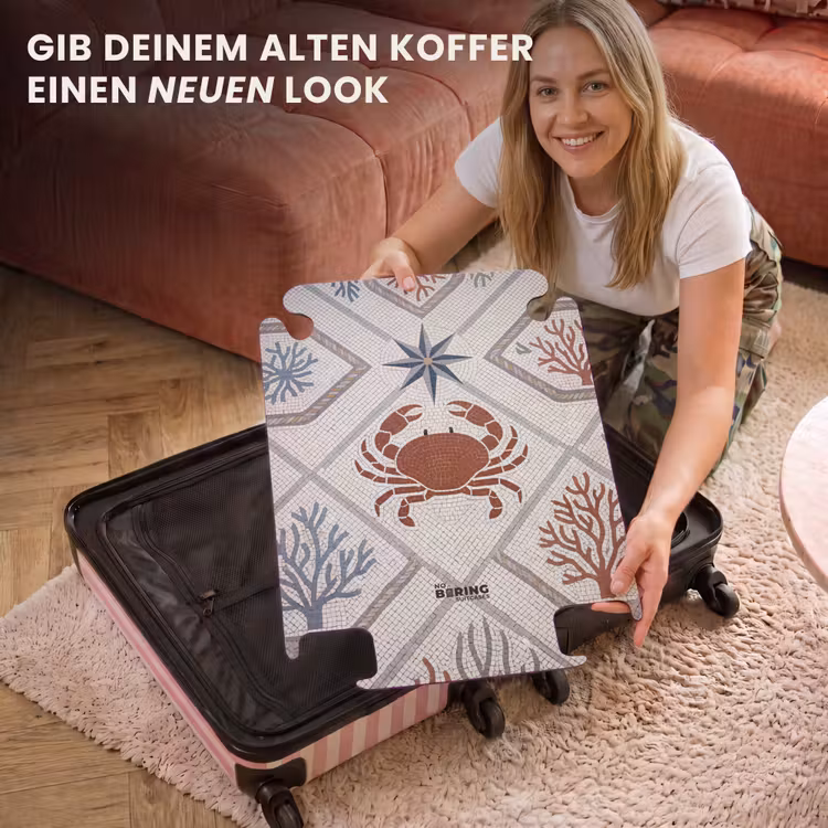 CaseSwap - Tier – Mosaik – Meer – Klassisch – Braun — 3