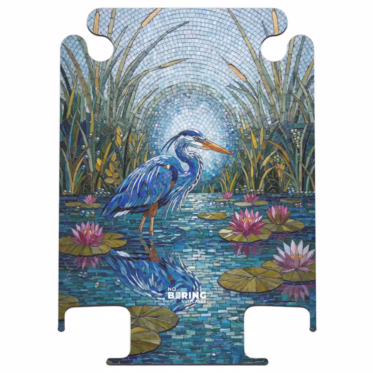 CaseSwap™ - Vogel – Wasser – Natur – Abstrakt – Blau — 1