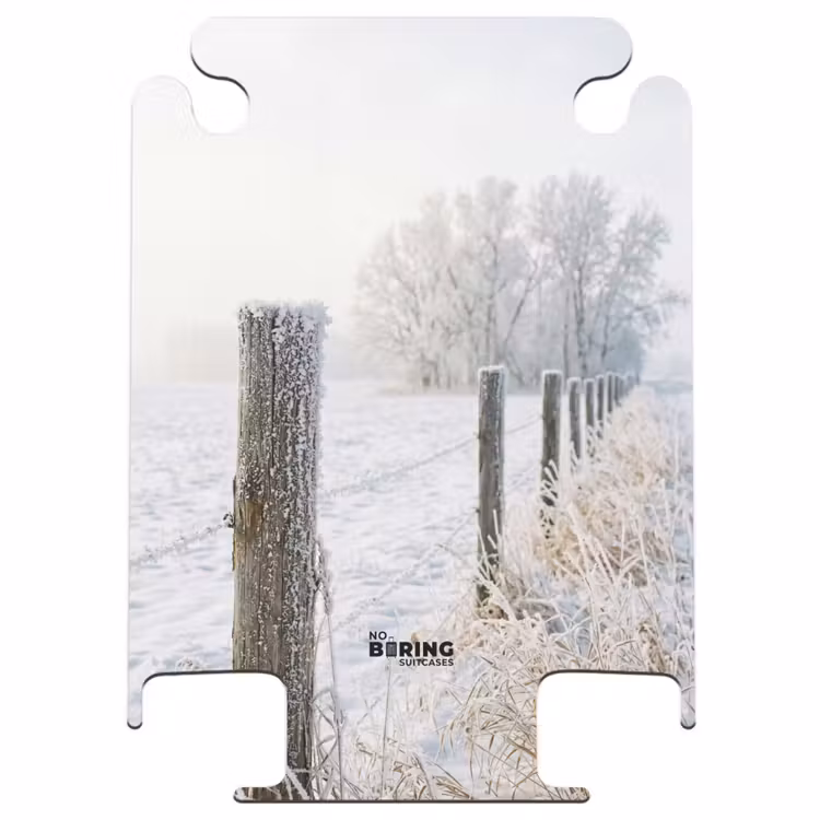 CaseSwap™ - Zaun – Schnee – Nebel – Landschaft – Nostalgisch — 1