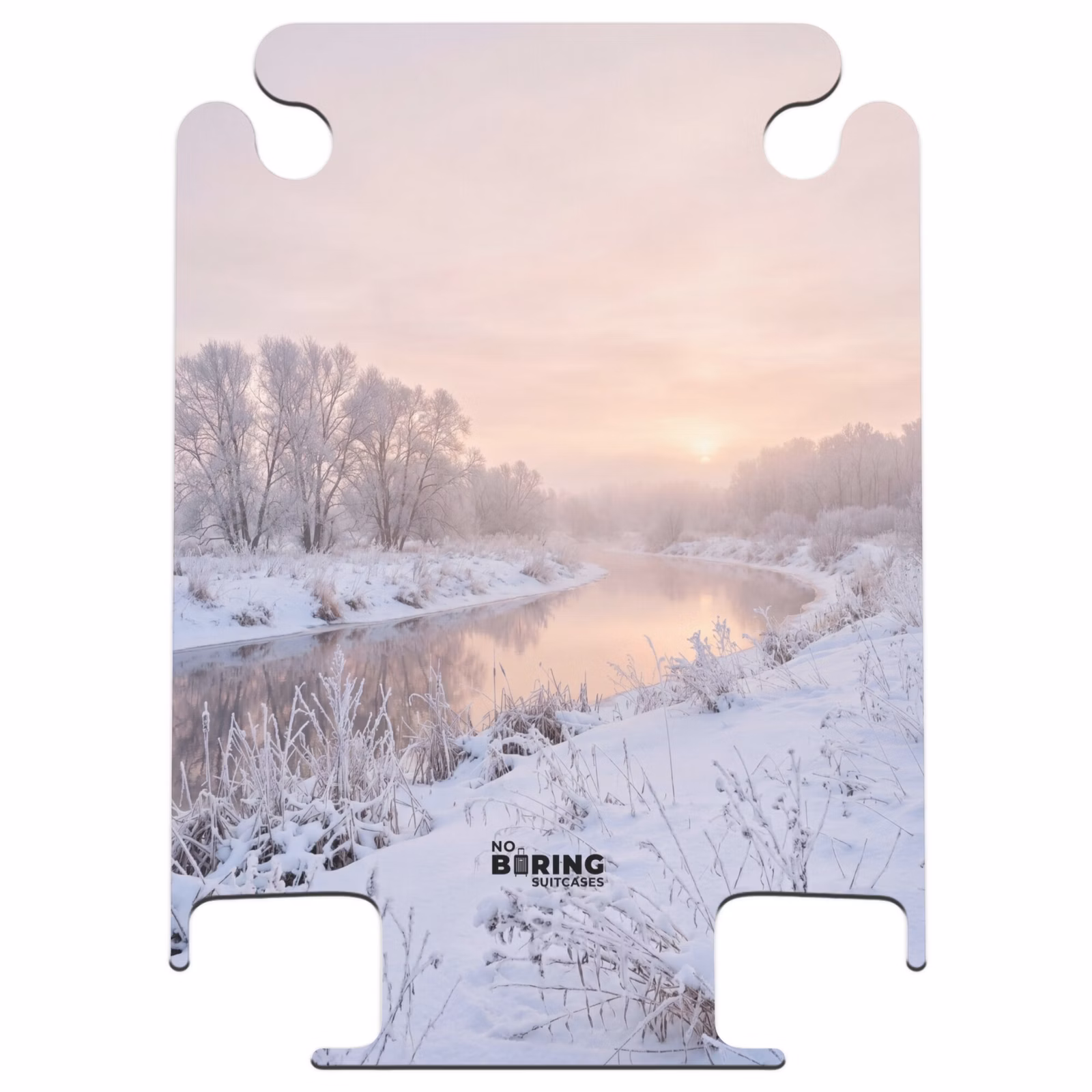 CaseSwap™ - Fluss – Winter – Landschaft – Schnee – Sonnenaufgang — 1