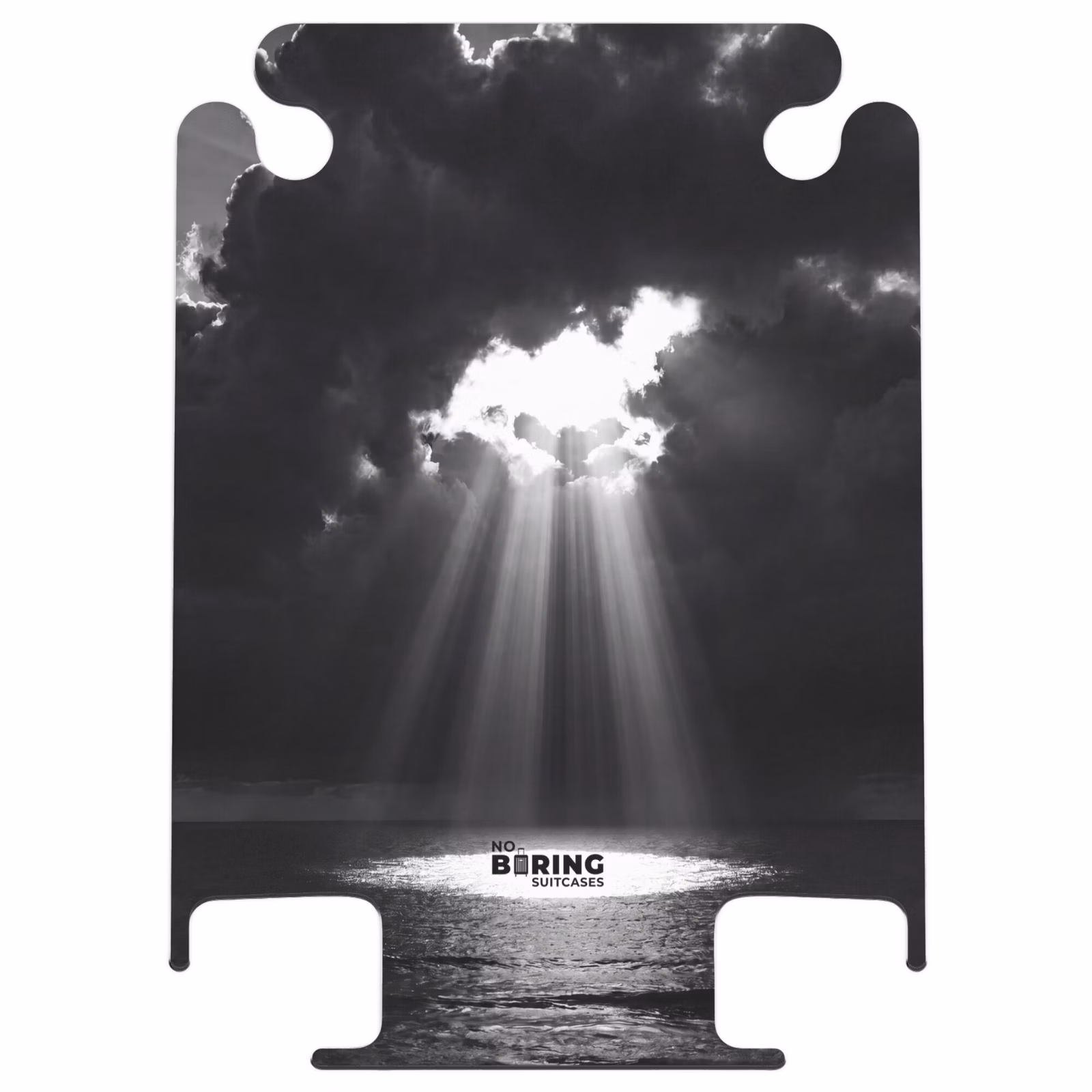CaseSwap™ - Licht – Wolken – Meer – Schwarz-Weiß – Natur — 1