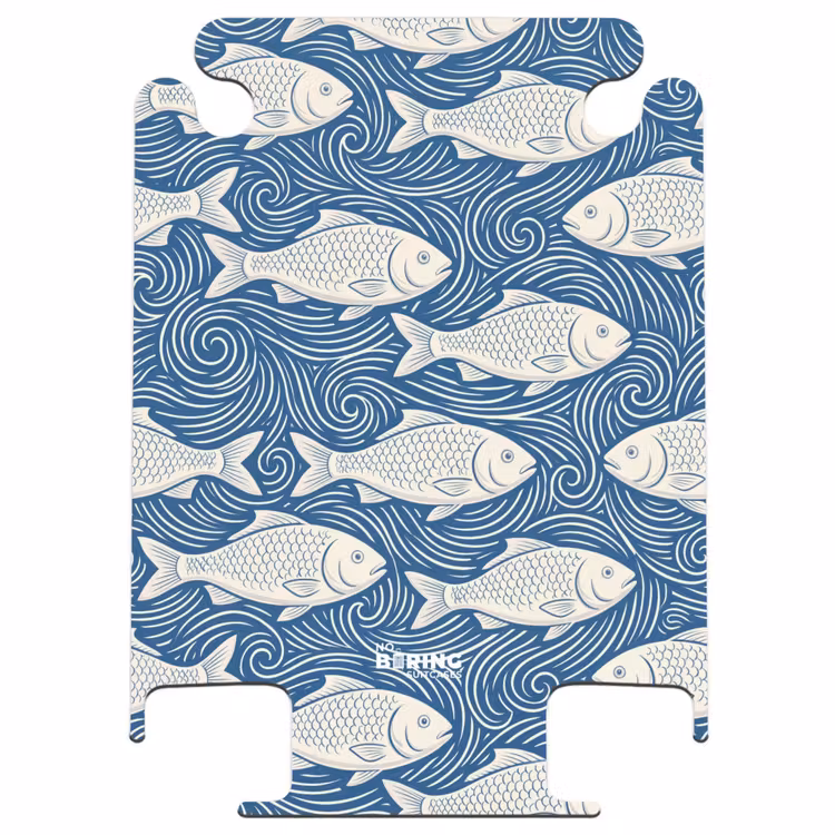 CaseSwap™ - Fisch – Wasser – Muster – Grafik – Blau — 1
