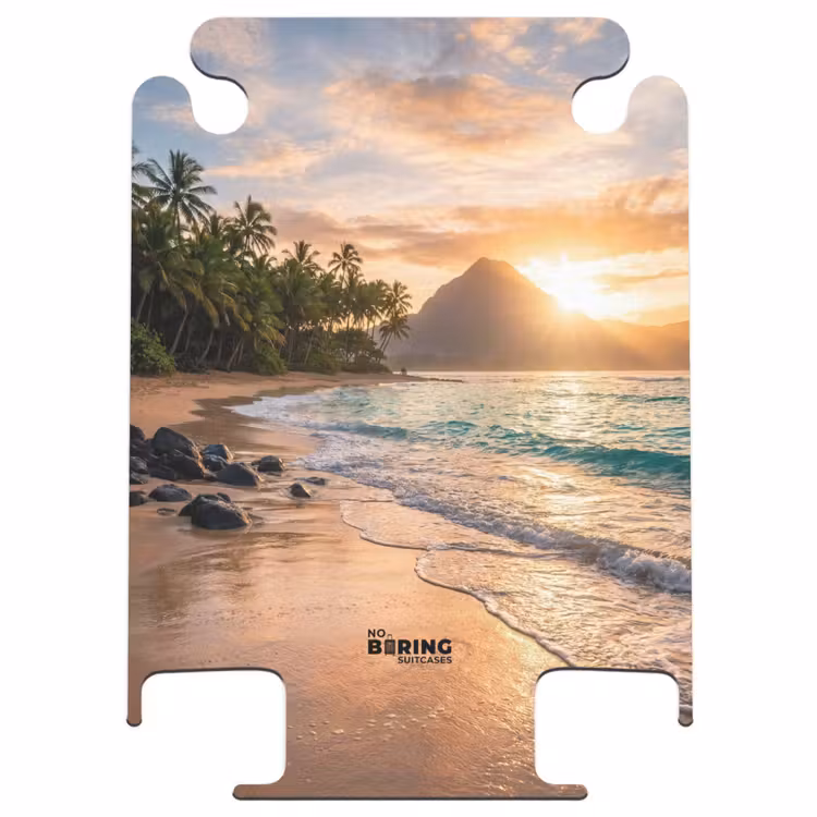 CaseSwap™ - Meer – Berge – Landschaft – Tropisch – Gold — 1