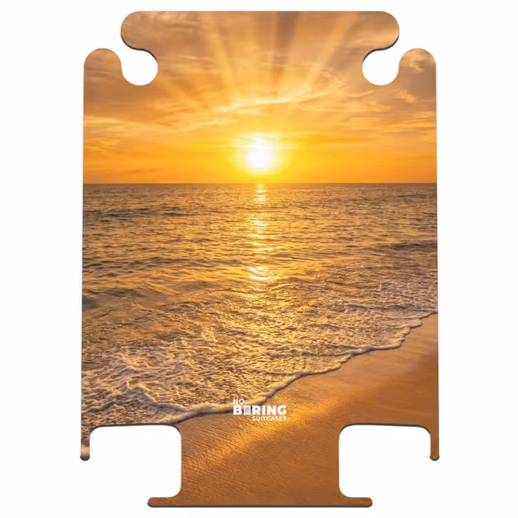 CaseSwap™ - Meer – Sonnenuntergang – Wellen – Küste – Orange — 1