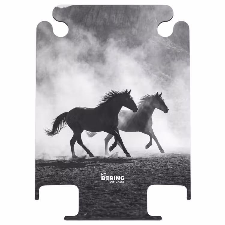 CaseSwap - Pferd – Stoff – Schwarz-Weiß – Tiere — 1