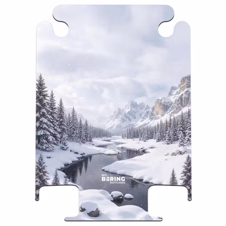 CaseSwap™ - Schneelandschaft – Berge – Fluss – Winter — 1