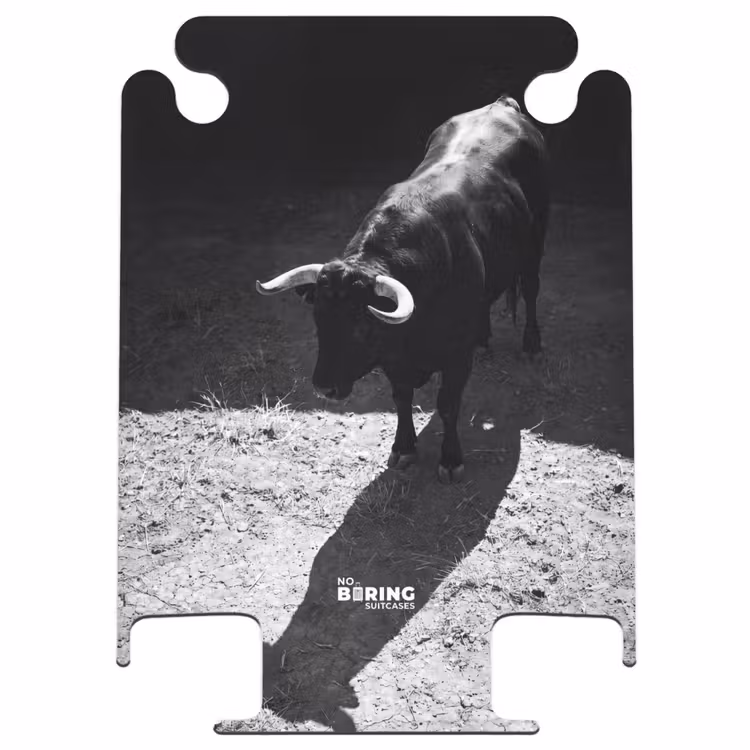 CaseSwap™ - Stier – Schatten – Tiere – Kontrast – Schwarz-Weiß — 1