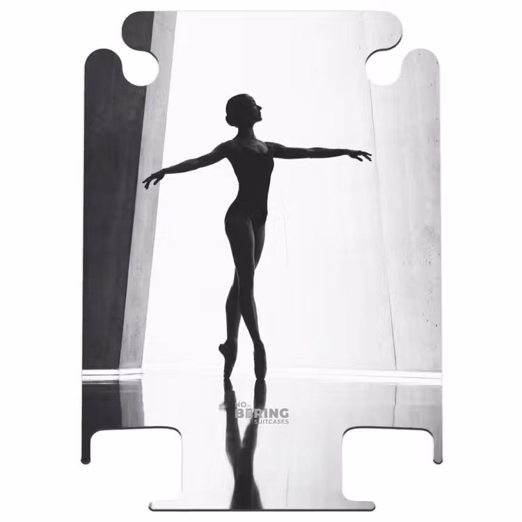 CaseSwap™ - Tänzerin – Silhouette – Kunst – Modern – Schwarz-Weiß — 1