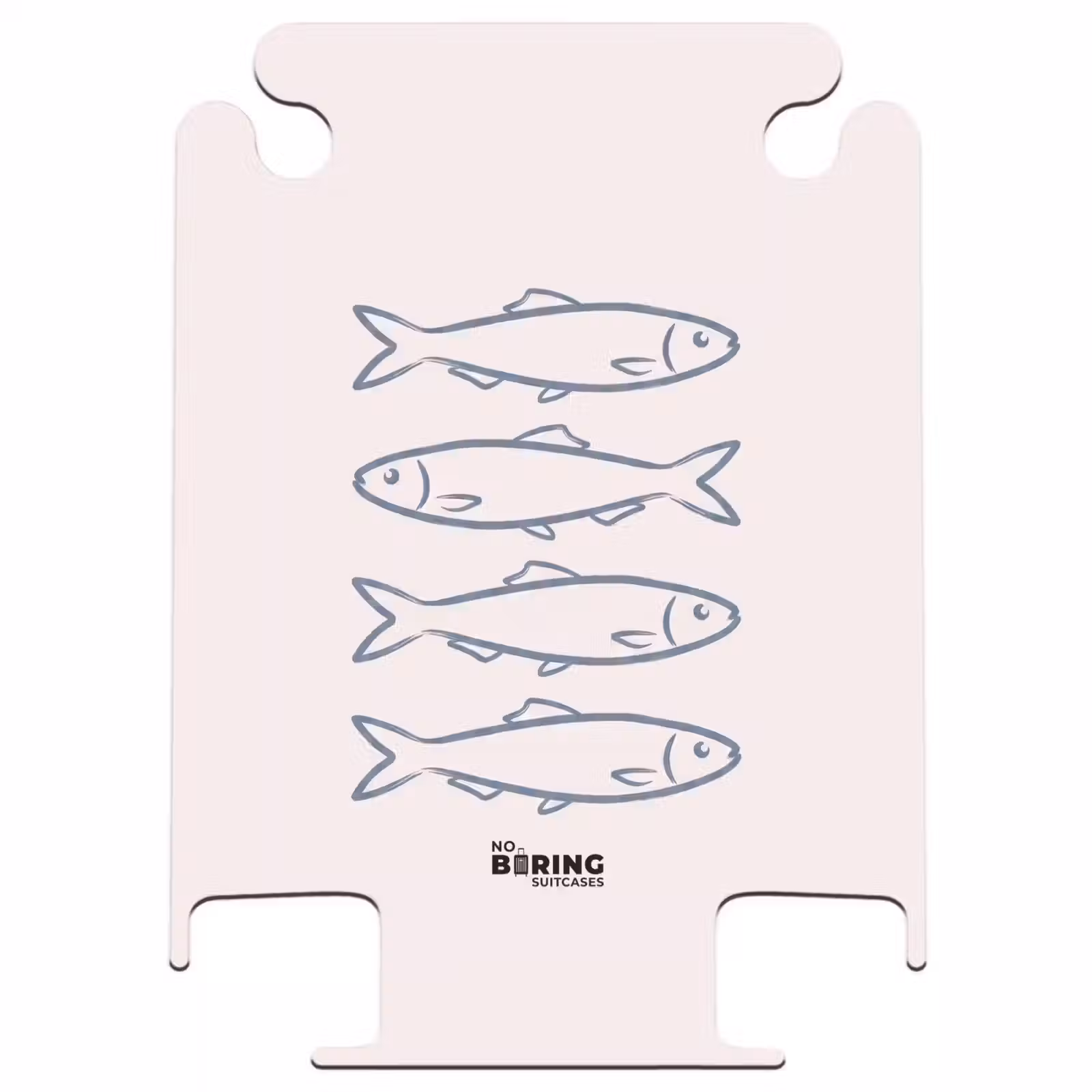CaseSwap™ - Fisch – Vier – Tiere – Abstrakt – Blau — 1