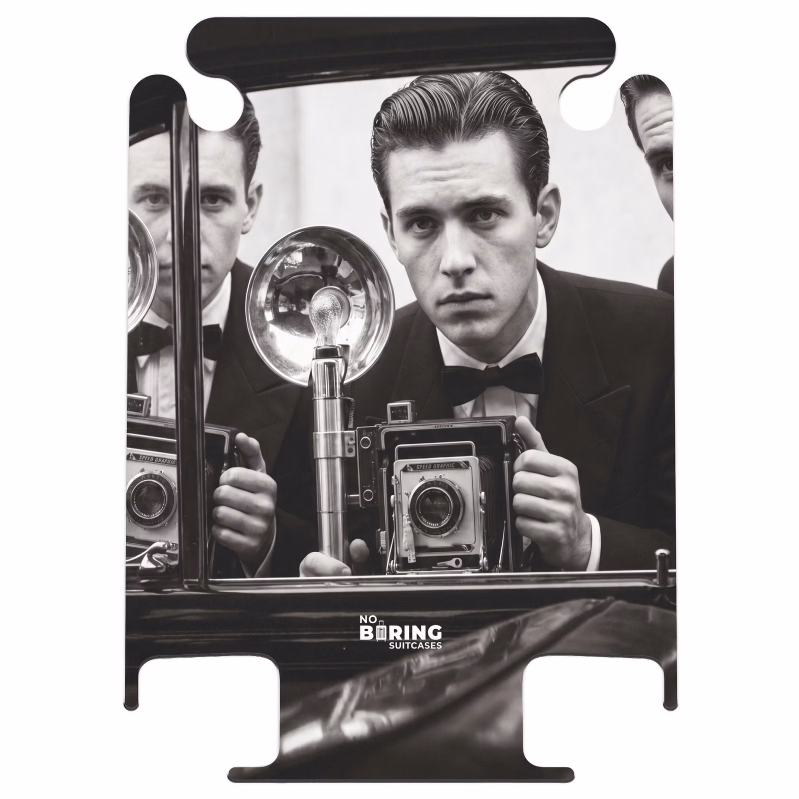 CaseSwap™ - Fotograf – Kamera – Vintage – Journalismus – Schwarz-Weiß — 1