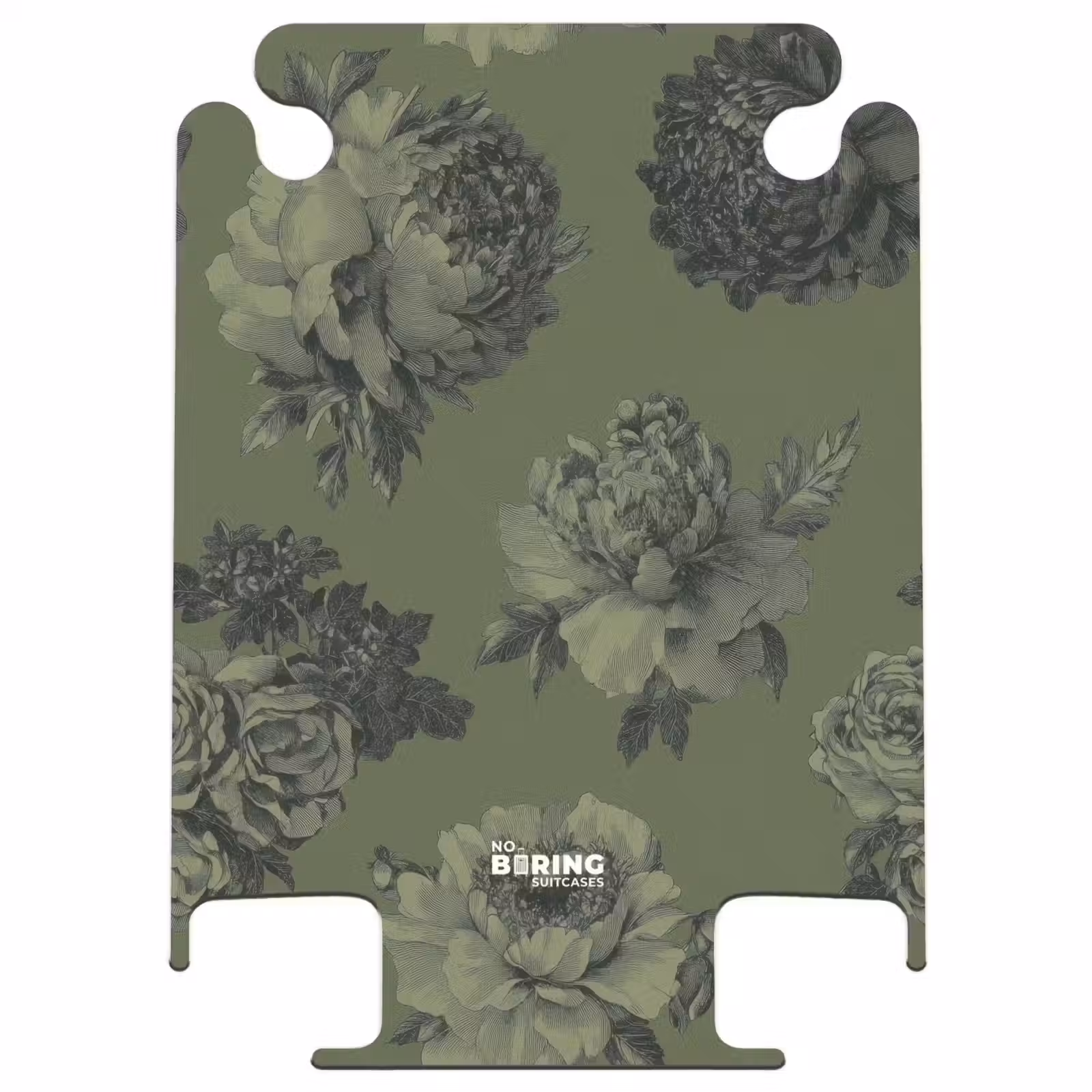 CaseSwap - Klassisch – botanisch – olivgrün – Blumen — 1