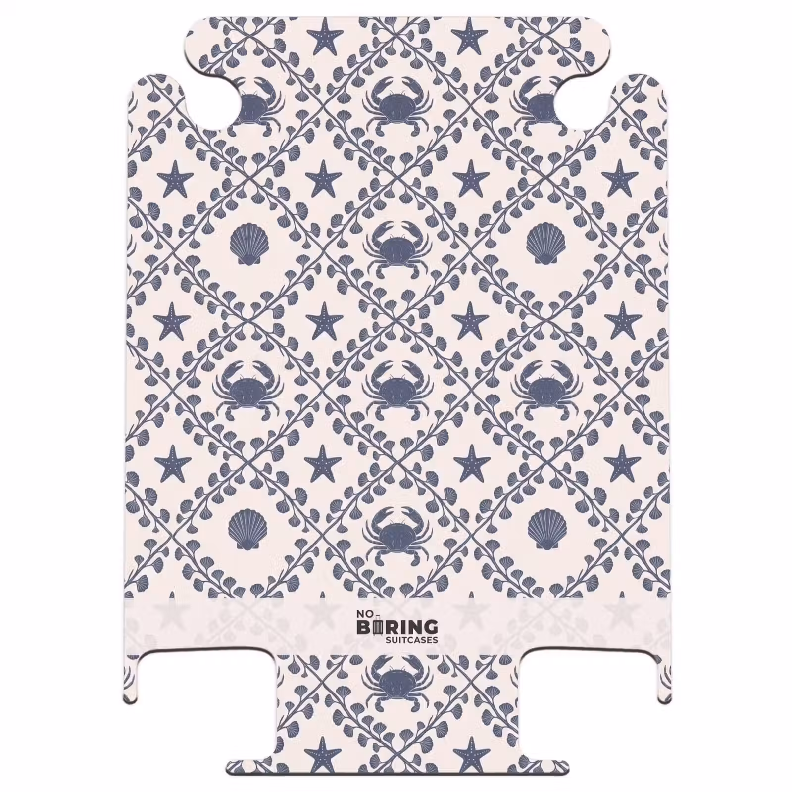 CaseSwap™ - Meer – Krabbe – Seestern – Muster – Blau — 1
