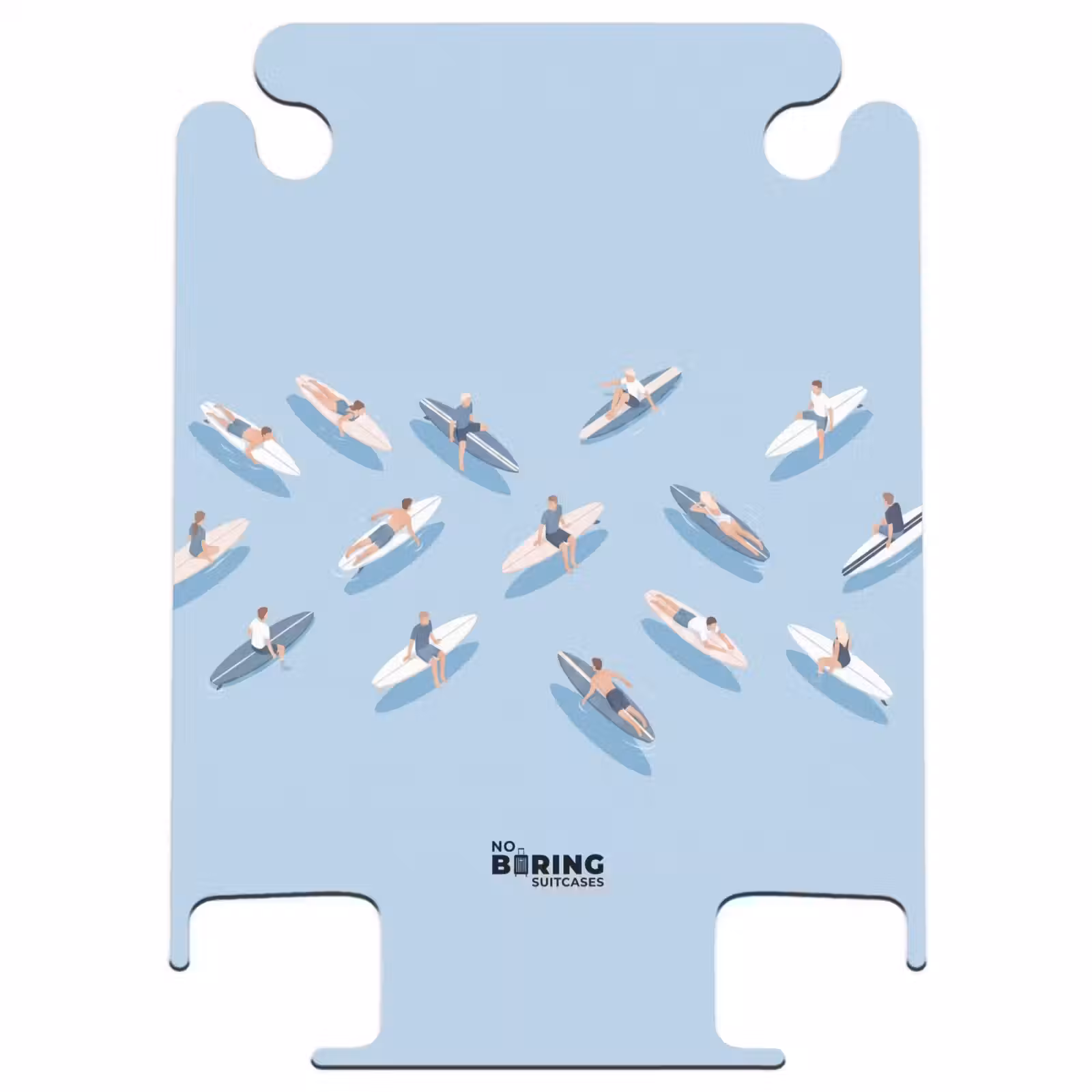 CaseSwap™ - Menschen – Surfen – Wasser – Sommer – Illustration — 1