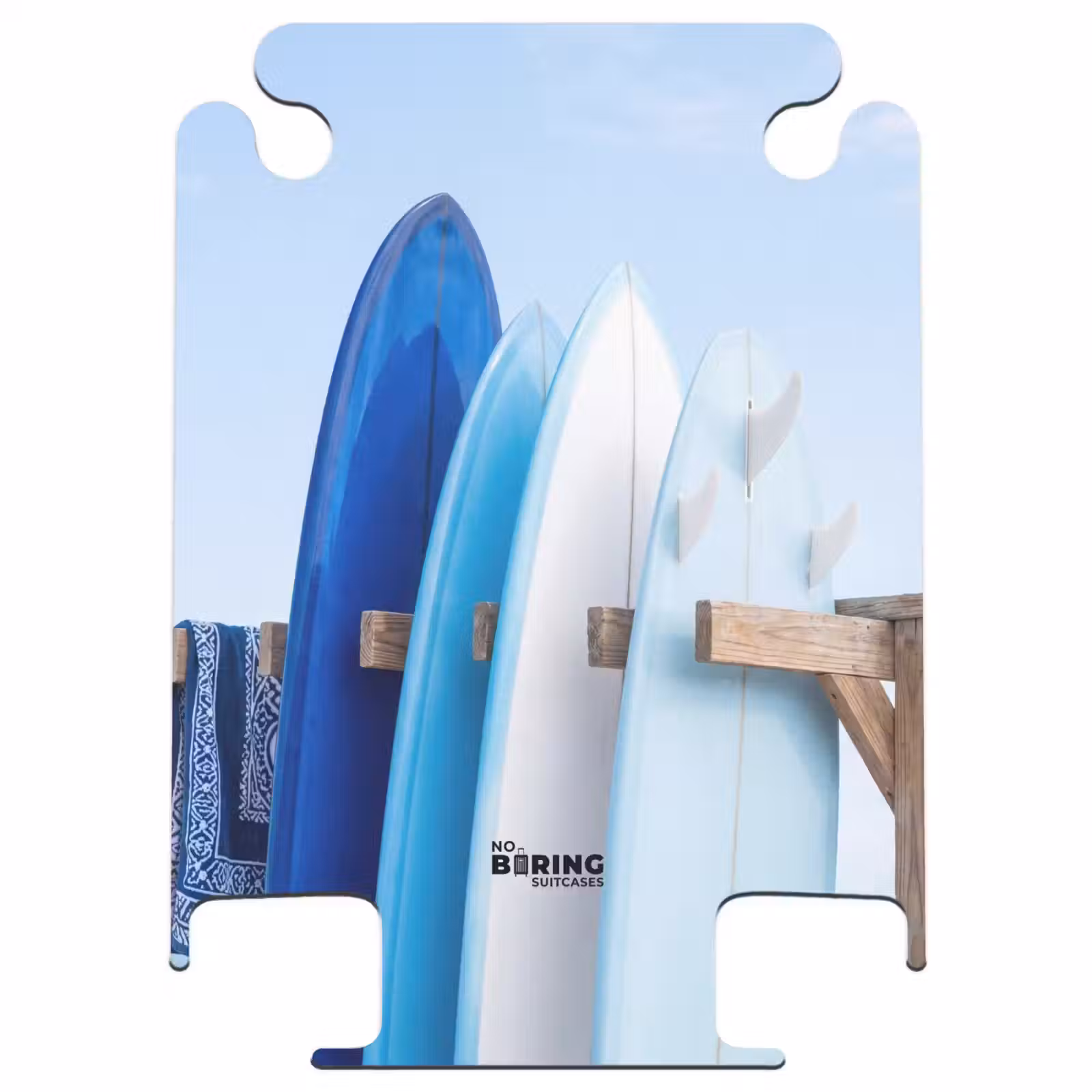 CaseSwap™ - Surfbrett – Strand – Sommer – Blau – Wasser — 1