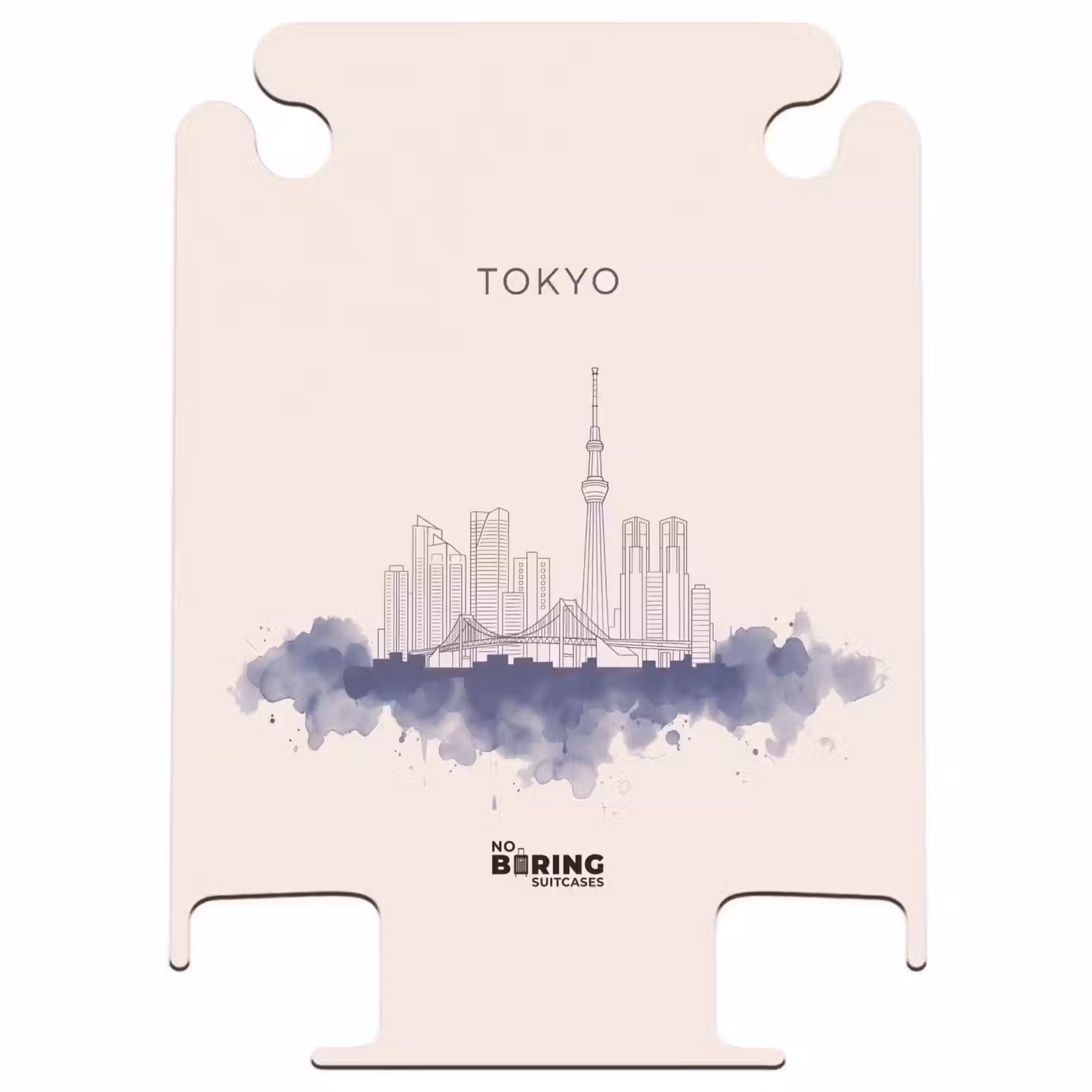 CaseSwap™ - Tokio – Skyline – Stadt – Abstrakt – Blau — 1