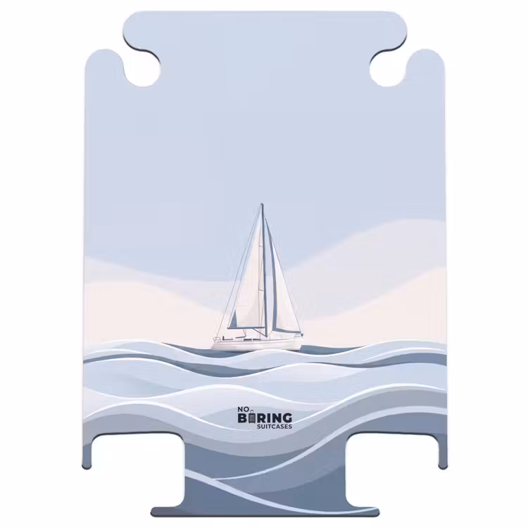 CaseSwap™ - Boot – Segel – Meer – Modern – Beige — 1