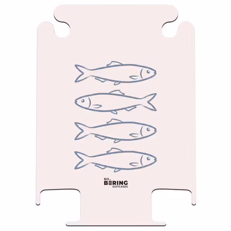 CaseSwap™ - Fisch – Vier – Tiere – Abstrakt – Blau — 1