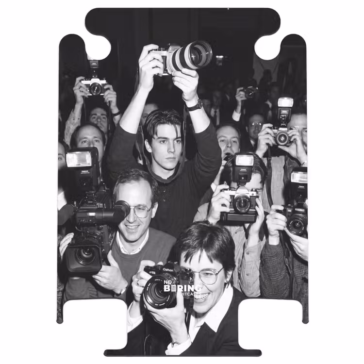 CaseSwap™ - Fotografen – Menschenmenge – Blitzlichter – Journalismus — 1